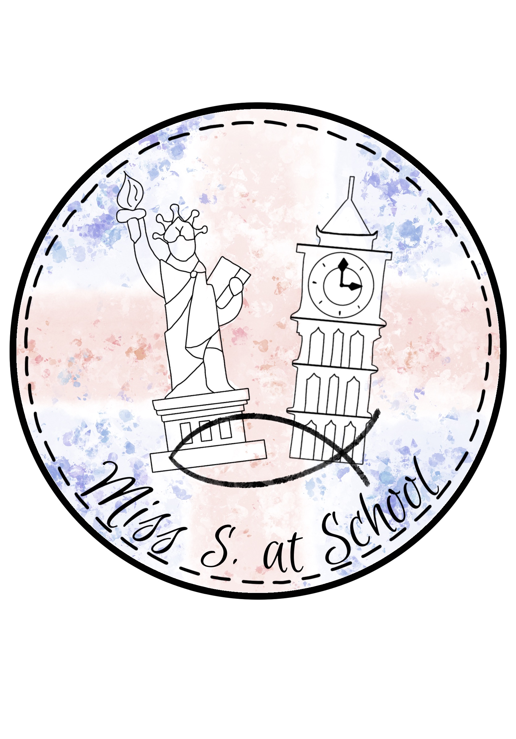 Miss S. at School