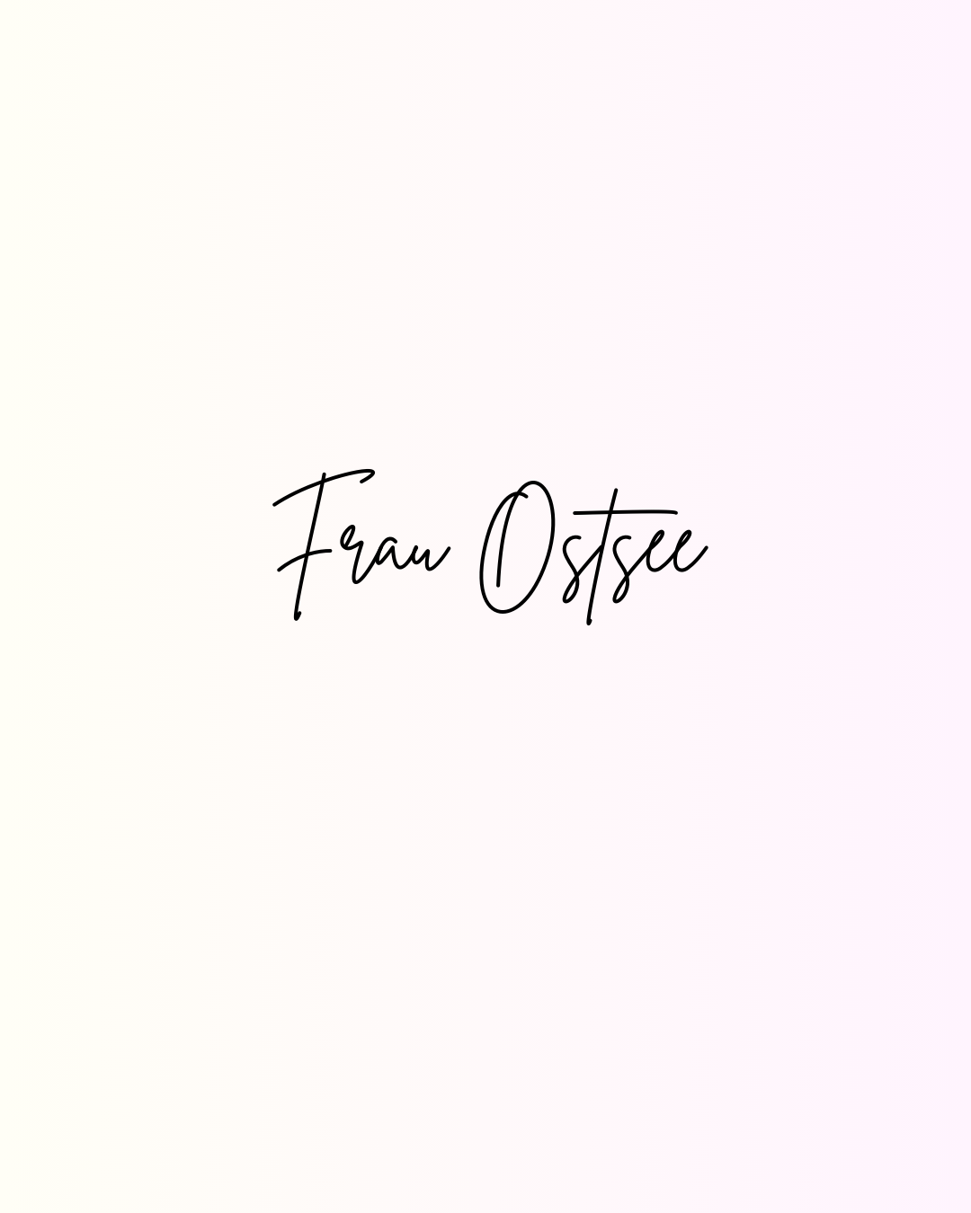 Frau Ostsee