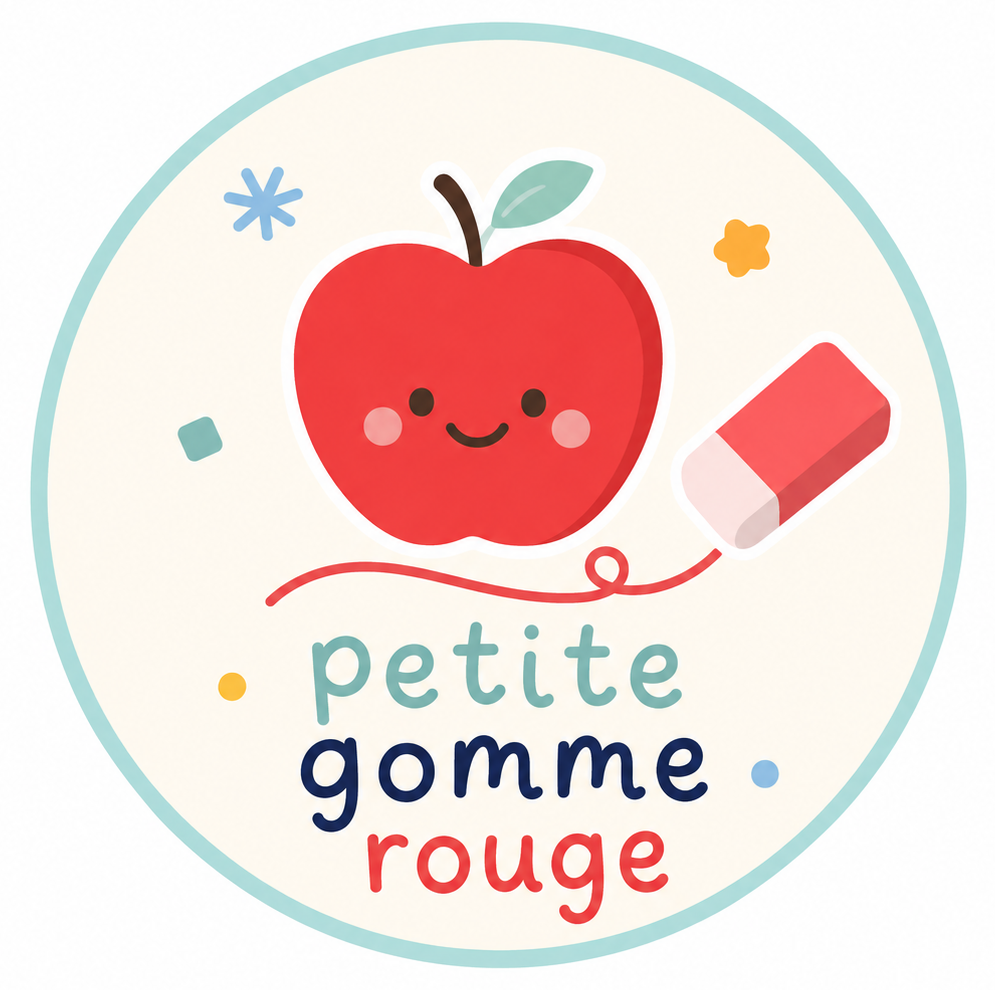 petite gomme rouge