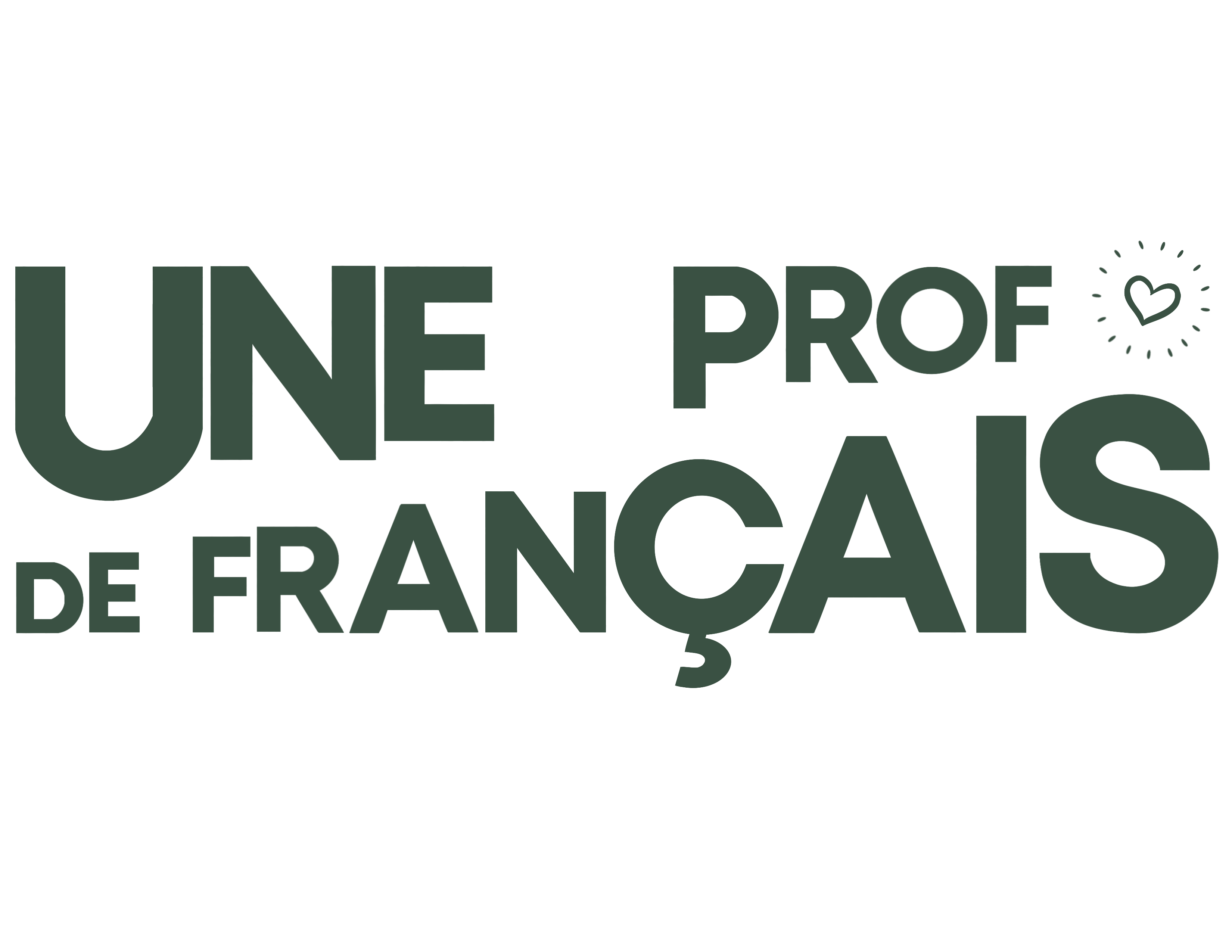 Une prof de français