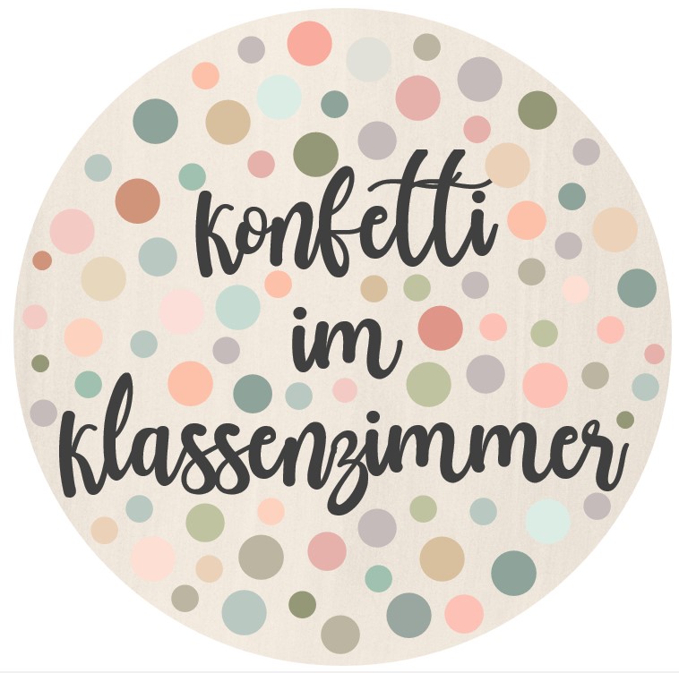 Konfetti im Klassenzimmer