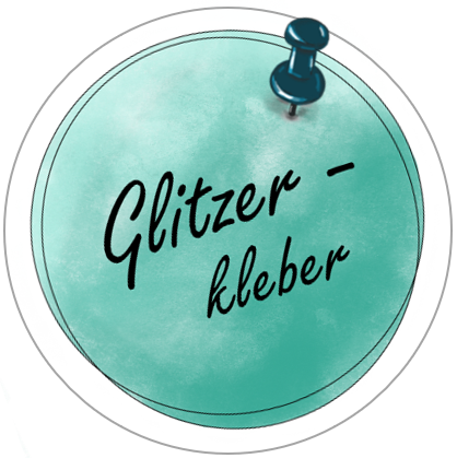 Glitzerkleber