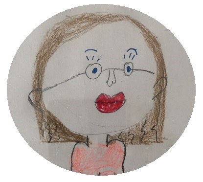 Frau Lu van Känguru